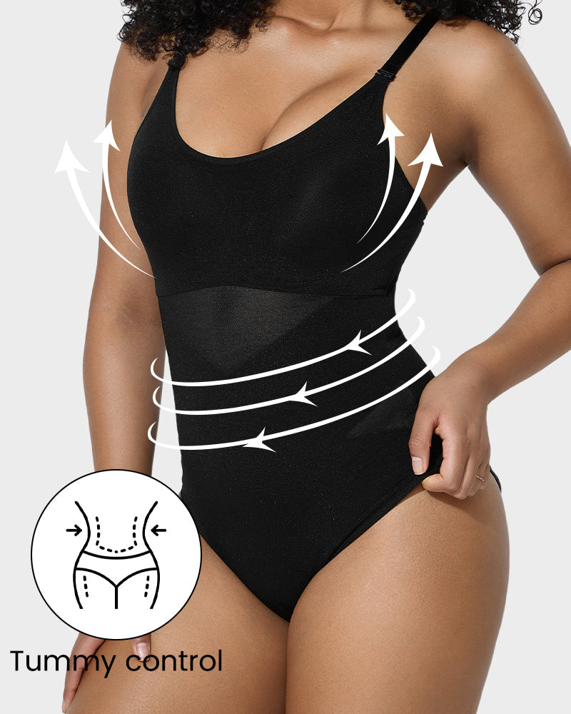 Ultimatives Criss-Cross Sculpting Bodysuit