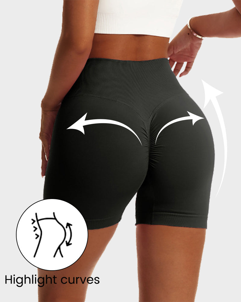 V-Cross Taille Po-Formende Fitness Shorts
