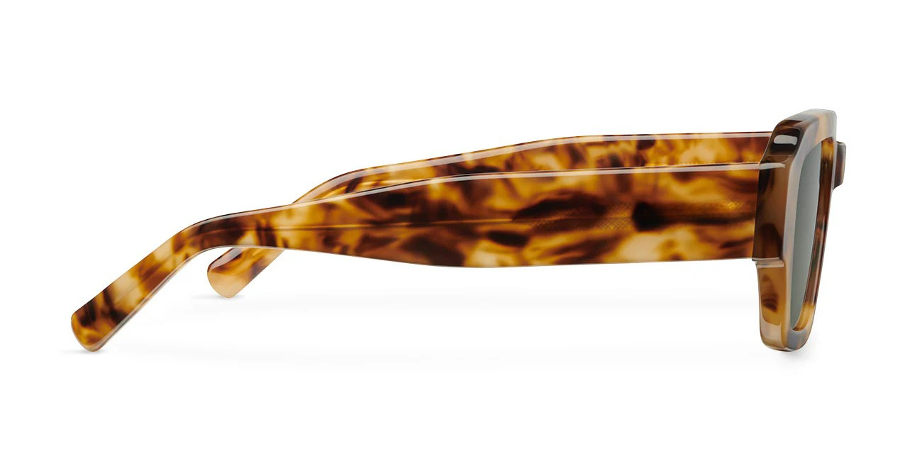 Vintage Charm Square Bio-Acetat Sonnenbrille