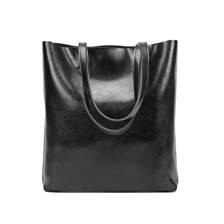 Strukturierte Leder-Tasche