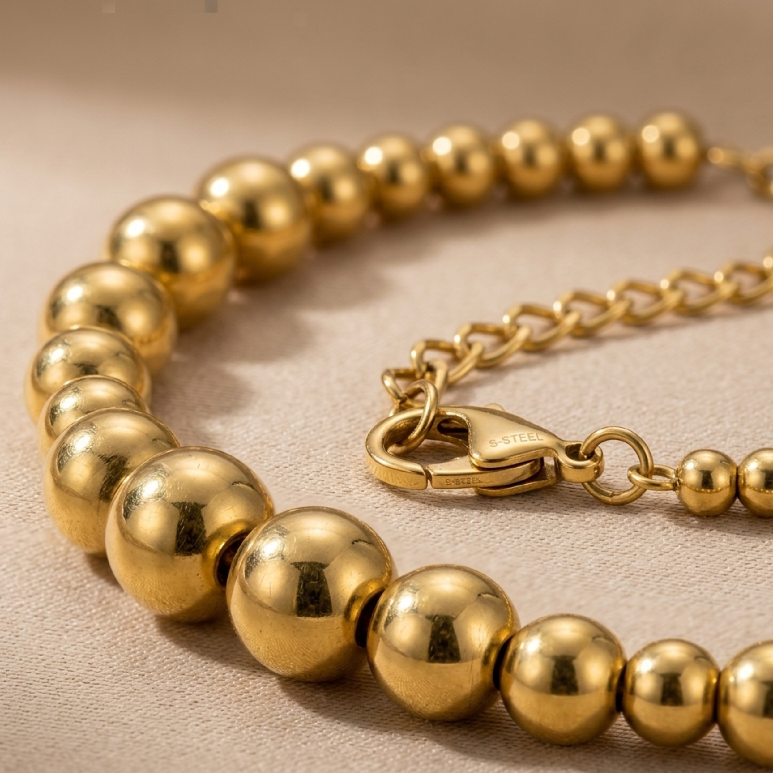 Calira Golden Sphere Bracelet