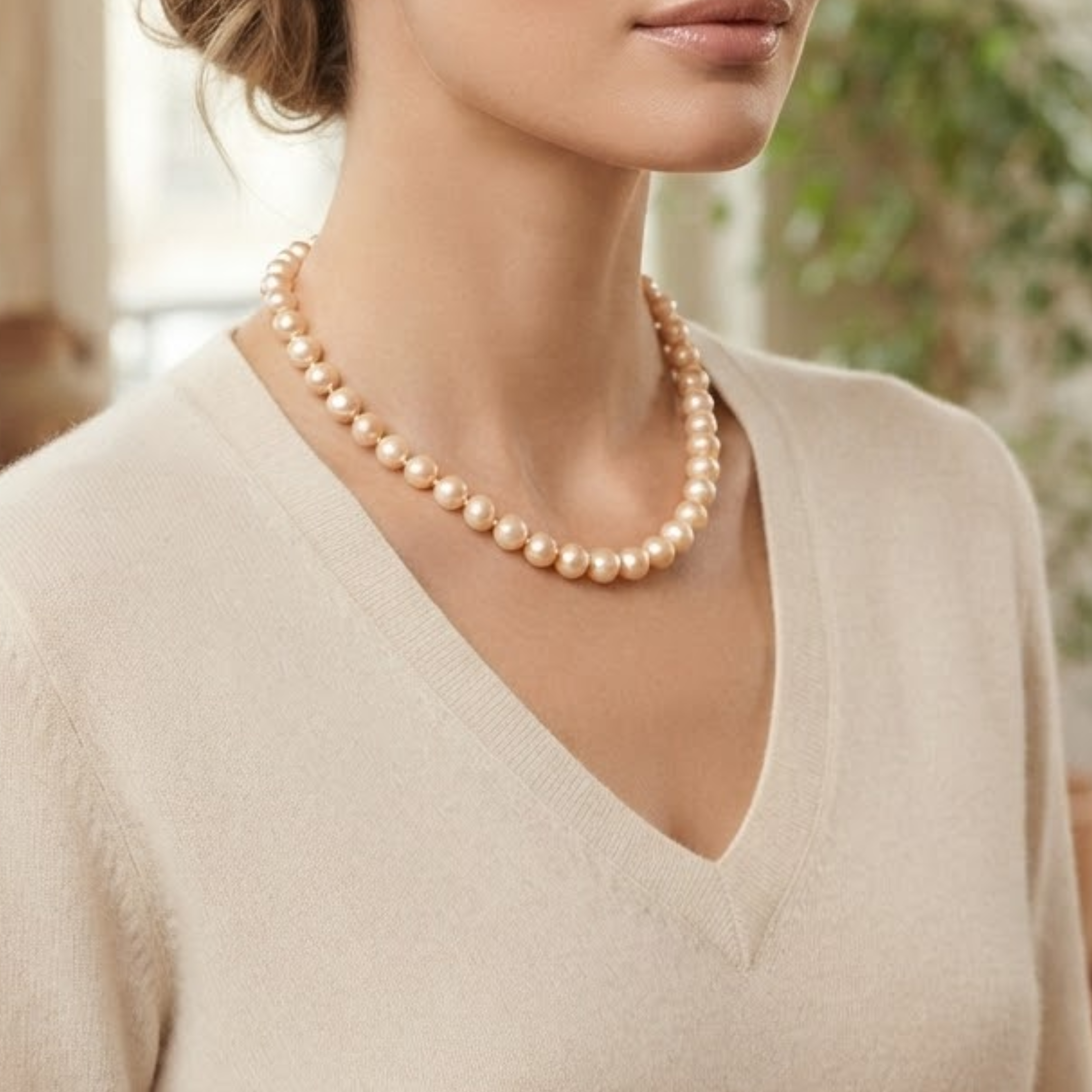 Liora Blush South Sea Pearl Necklace