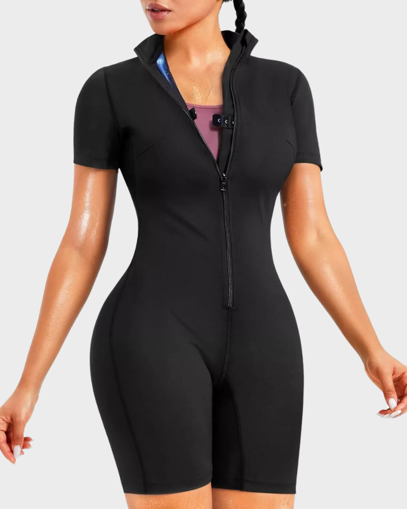 Damen Ganzkörper Shapewear Sauna Anzug