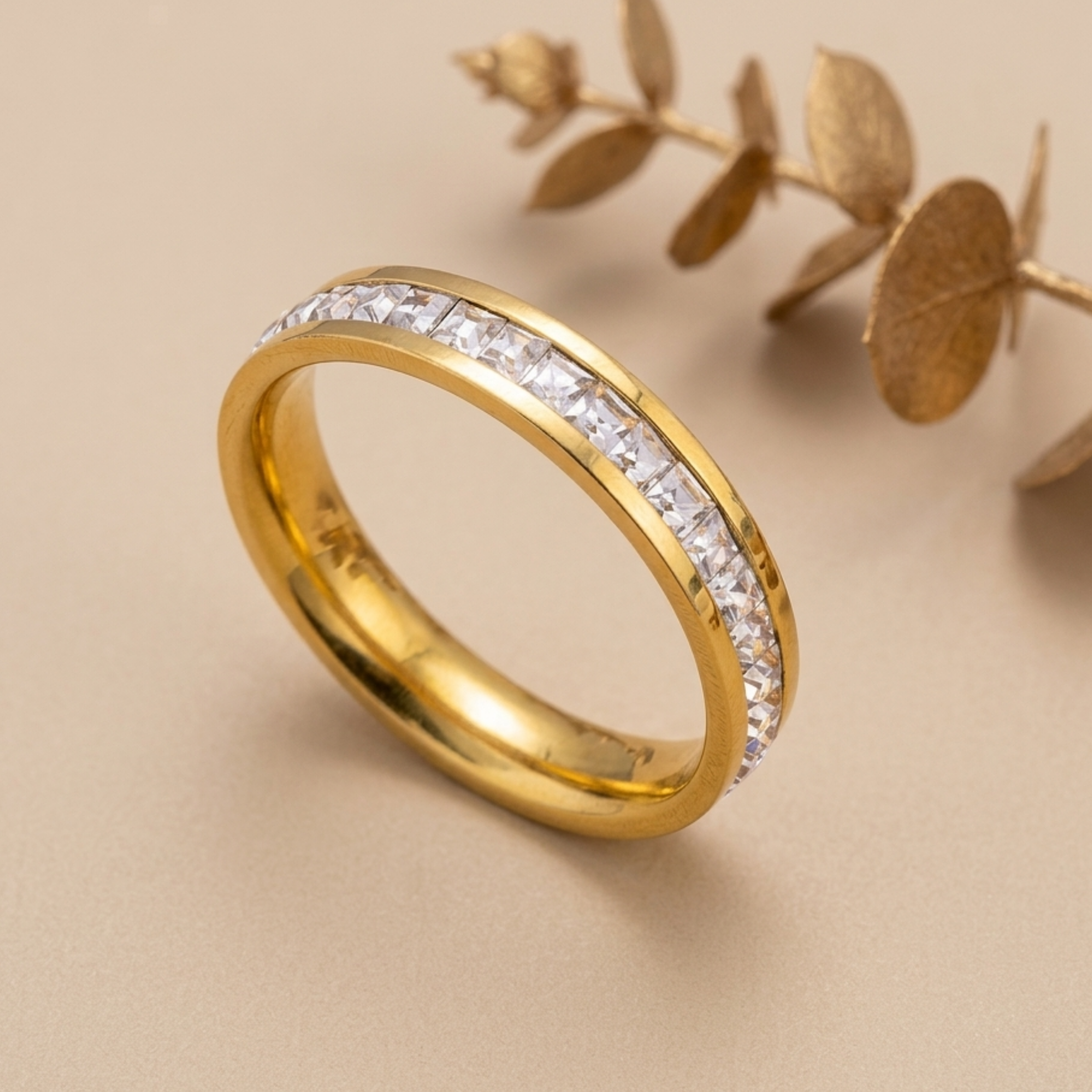 Katarina Radiance Crystal Band Ring