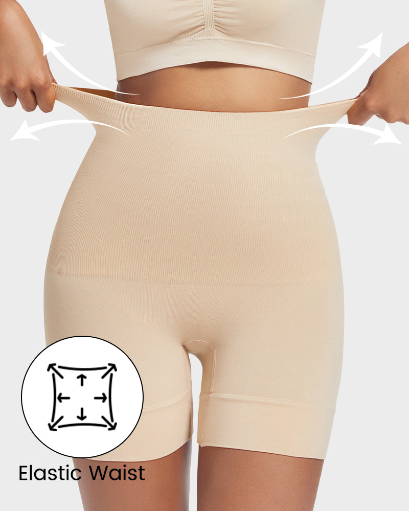 Ultra-Hochtaillierte Bauchkontrollierende Po-Hebende Shorts