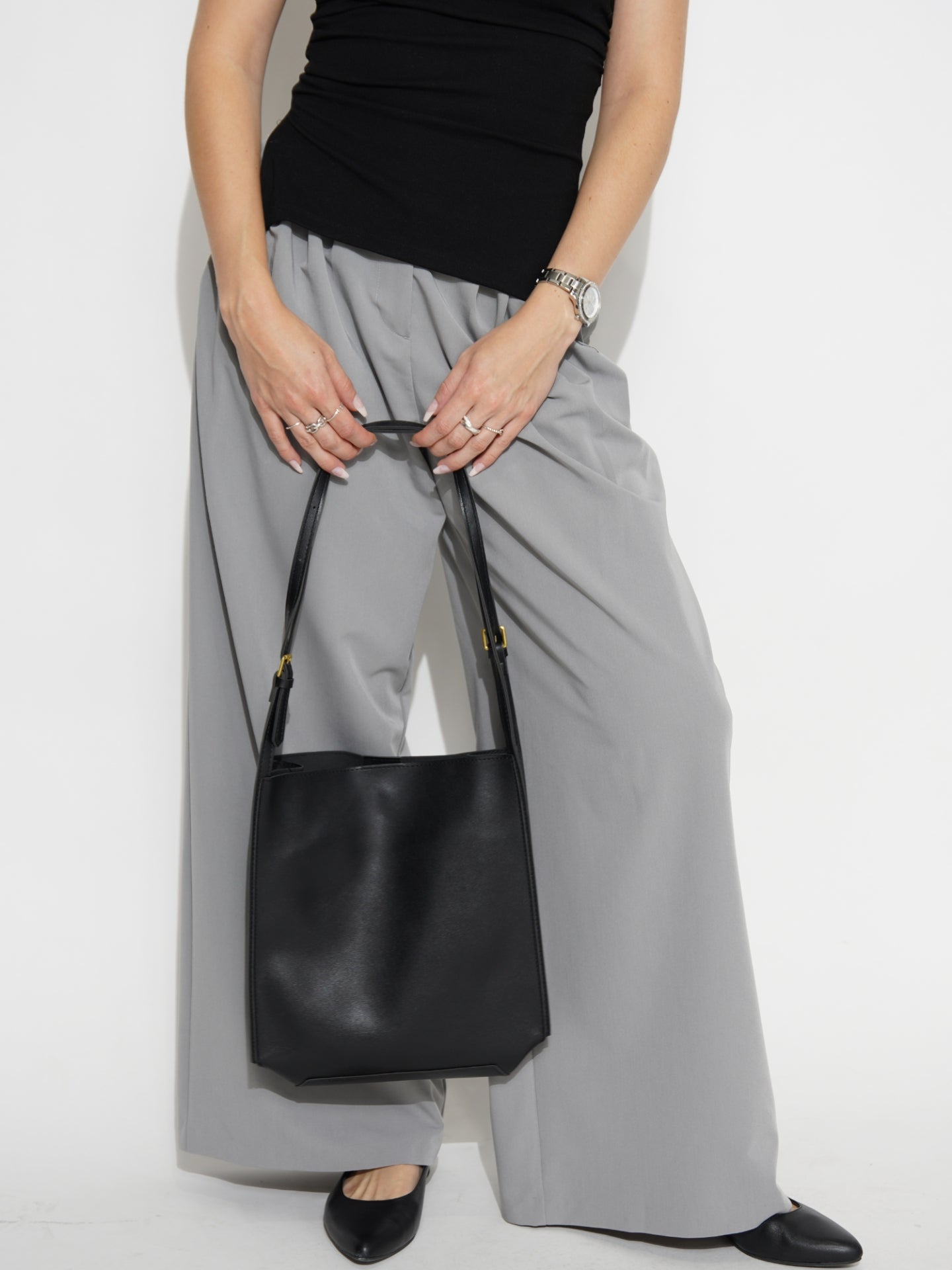 Arya Daily Chic Veganes Leder Schultertasche