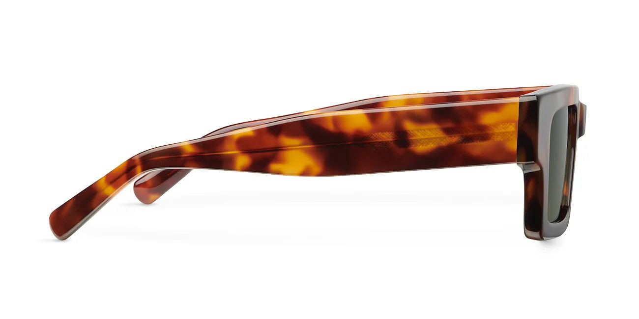 Städtische rechteckige Sonnenbrille