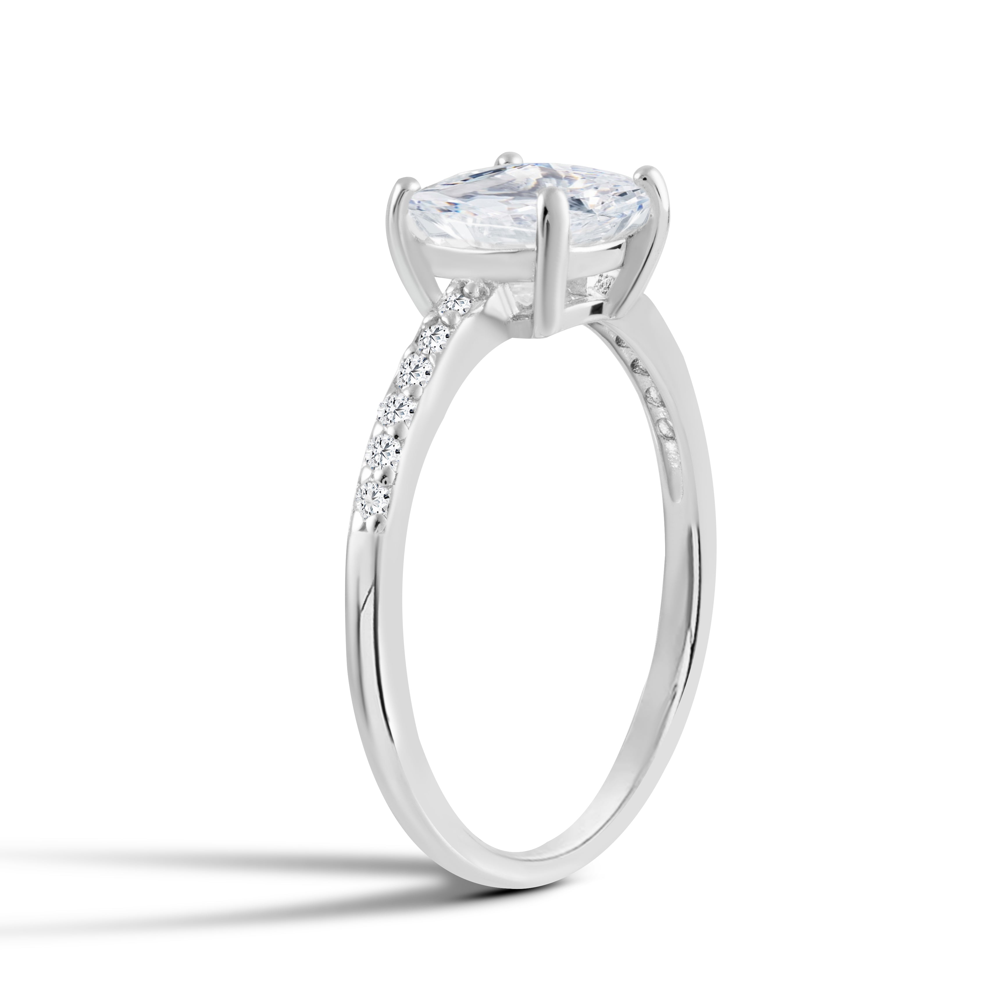 Ethereal Glow Moissanit Ring