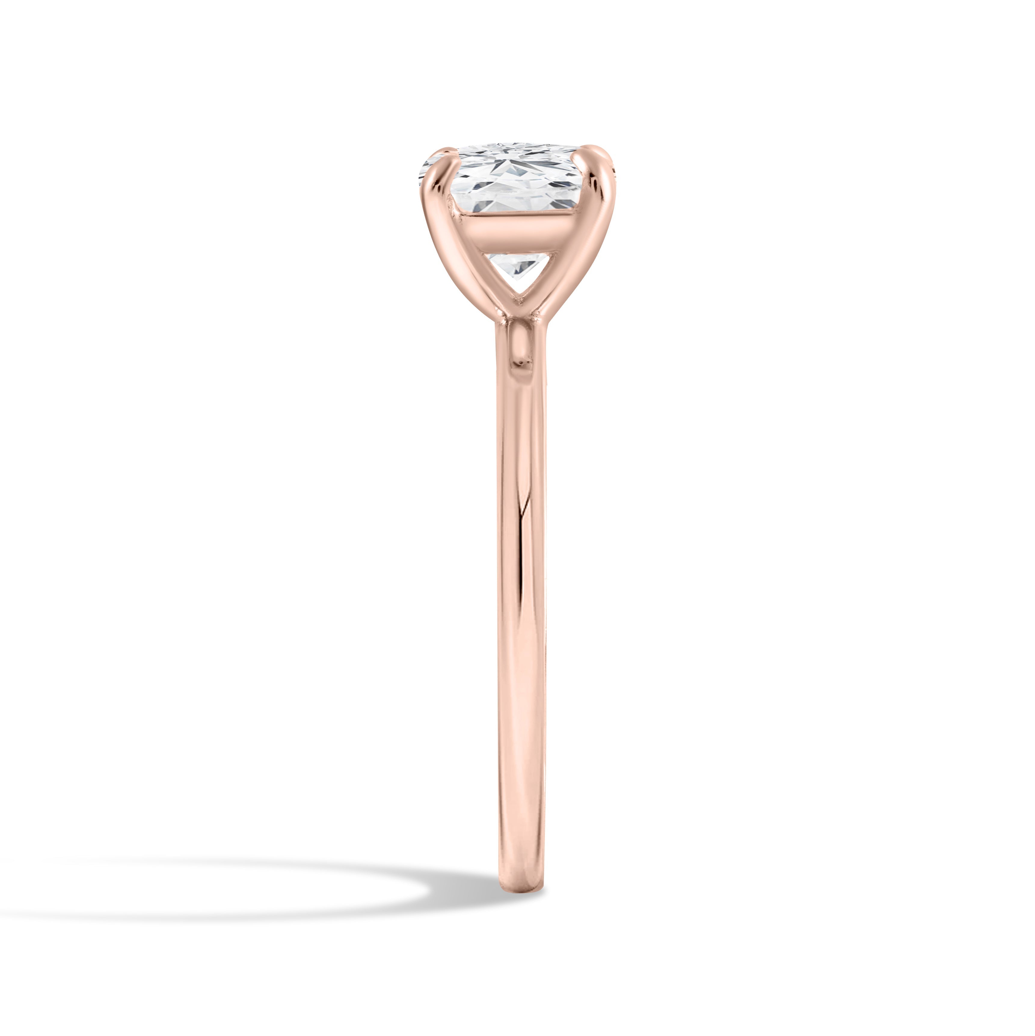 Strahlende Ewigkeit Roségoldring