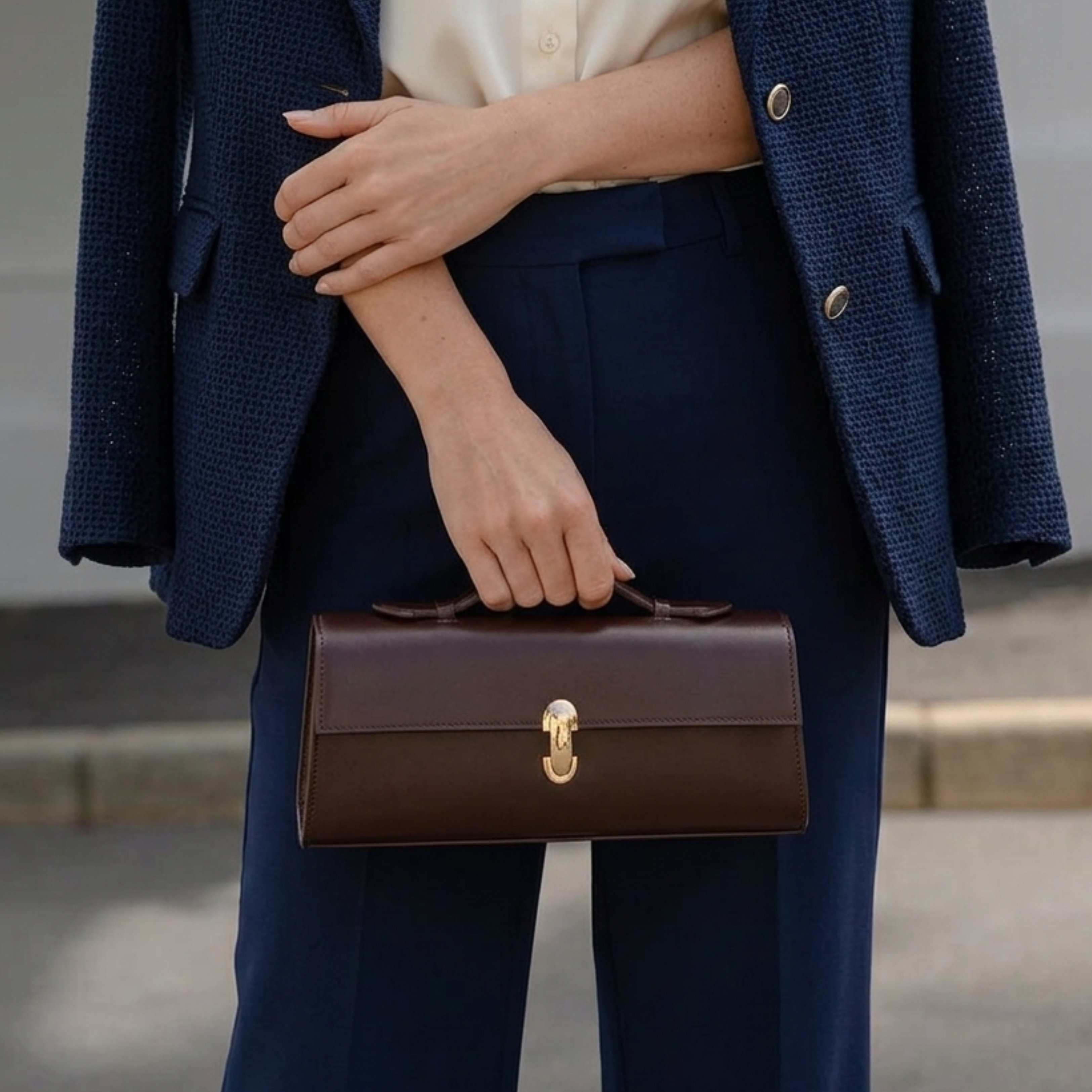 Katherien Handtasche aus echtem Leder