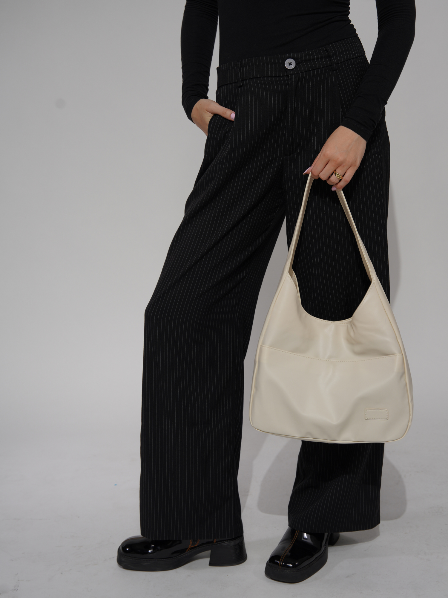 Elegante vegane Leder-Alltags-Tasche