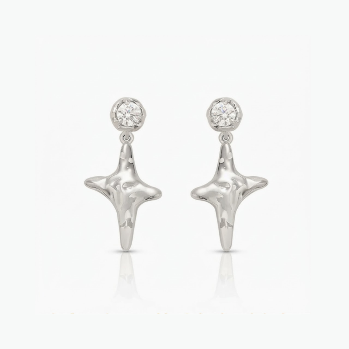 Celebyia Four-Point Star Earrings