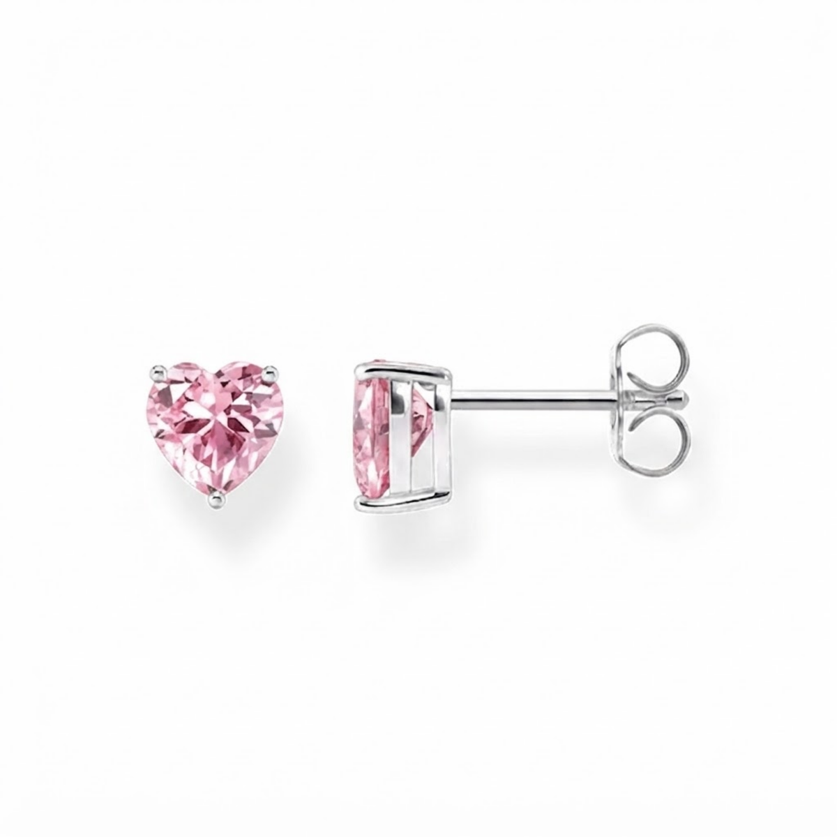 Amoréa Crystal Heart Studs