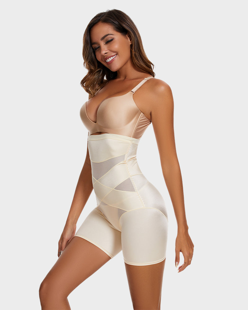 Ultra-Komfort Mid-Thigh Shaping Bodysuit