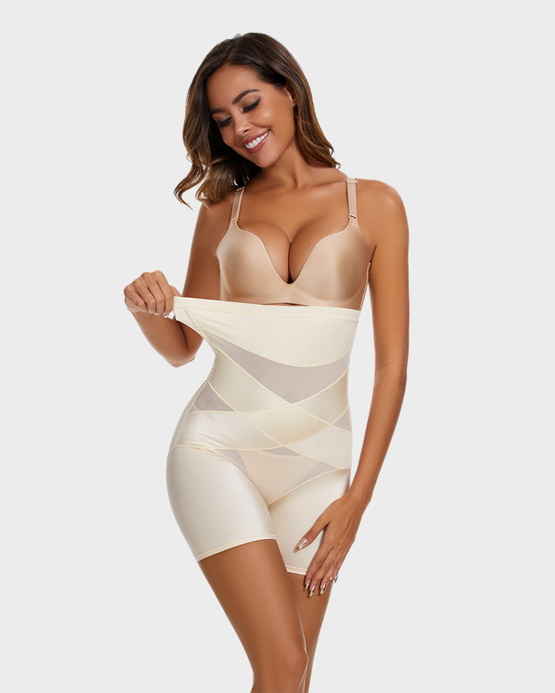 Ultra-Komfort Mid-Thigh Shaping Bodysuit