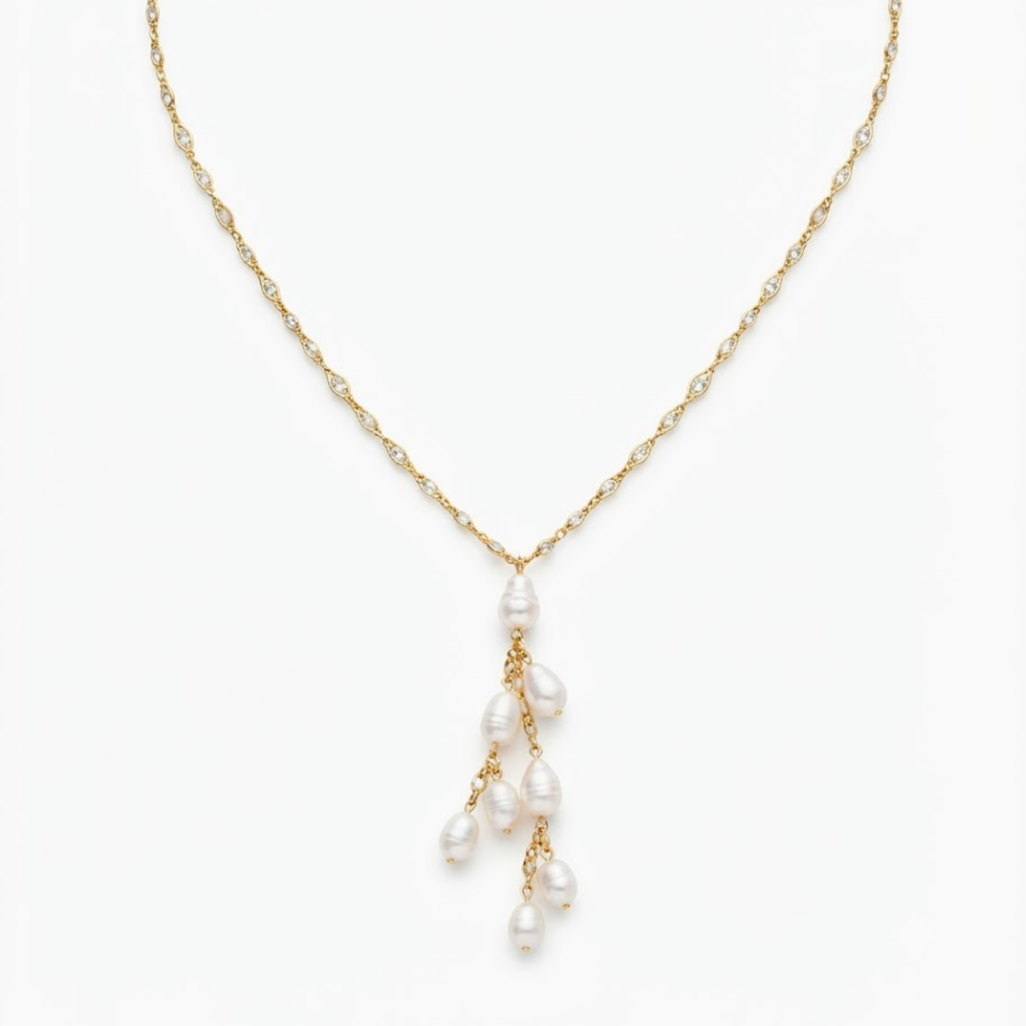 Tethys Cultured Freshwater Pearl Chain Necklace