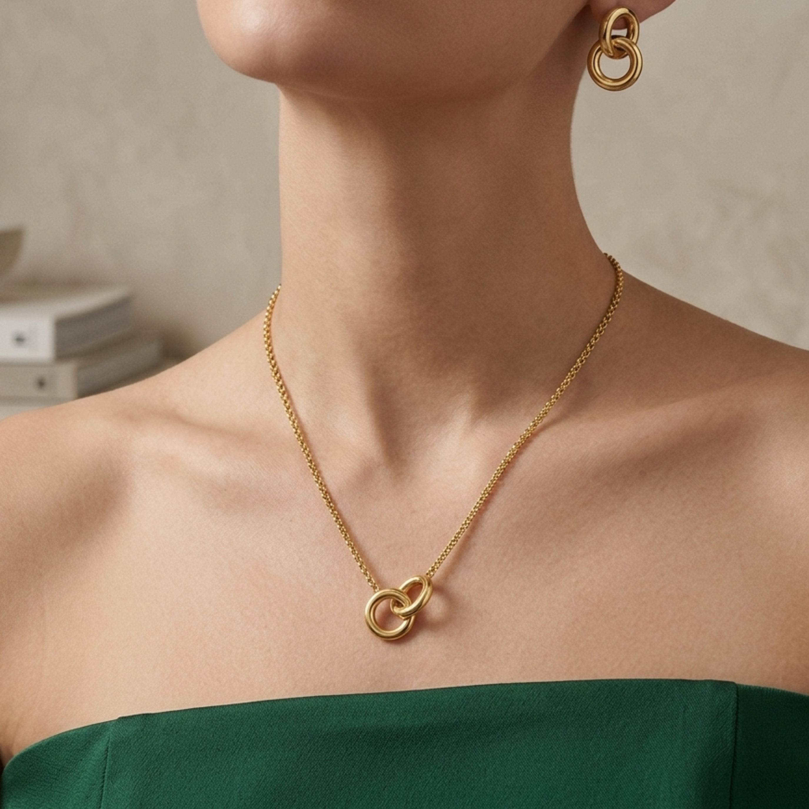 Veloure InterLock Goldkette