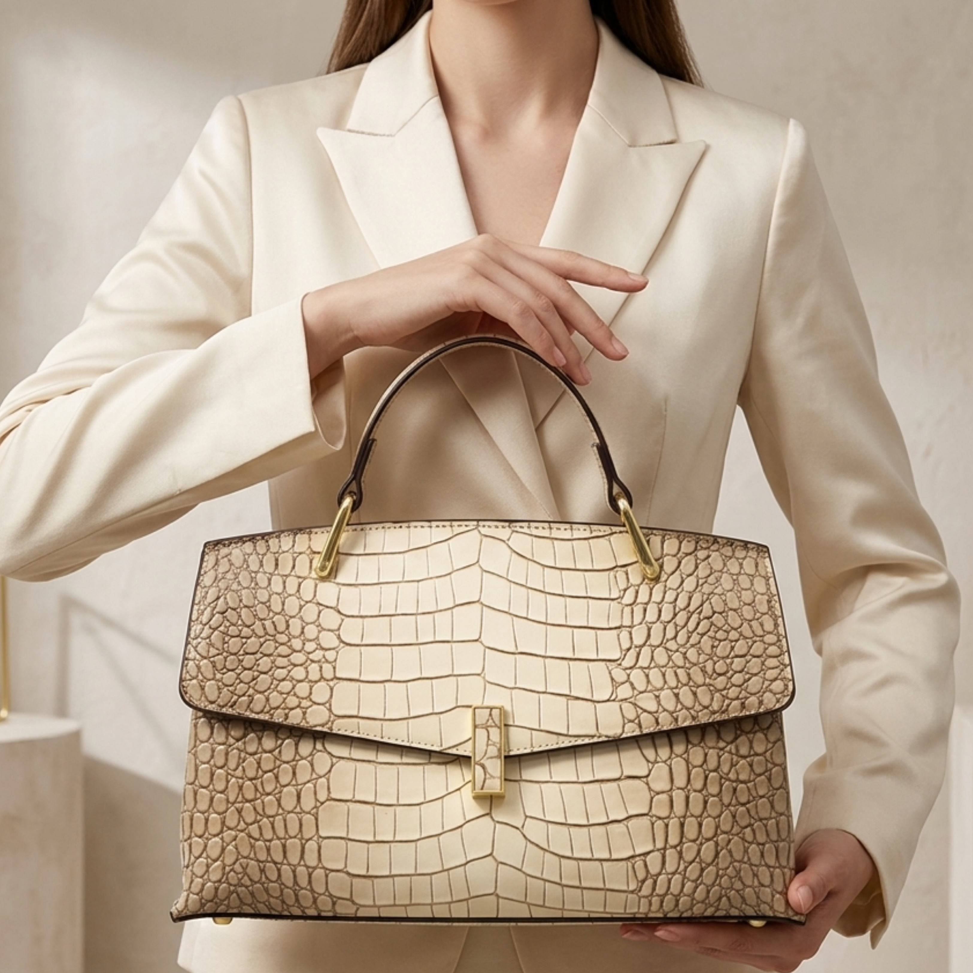 Fleur Genuine Leather Bag