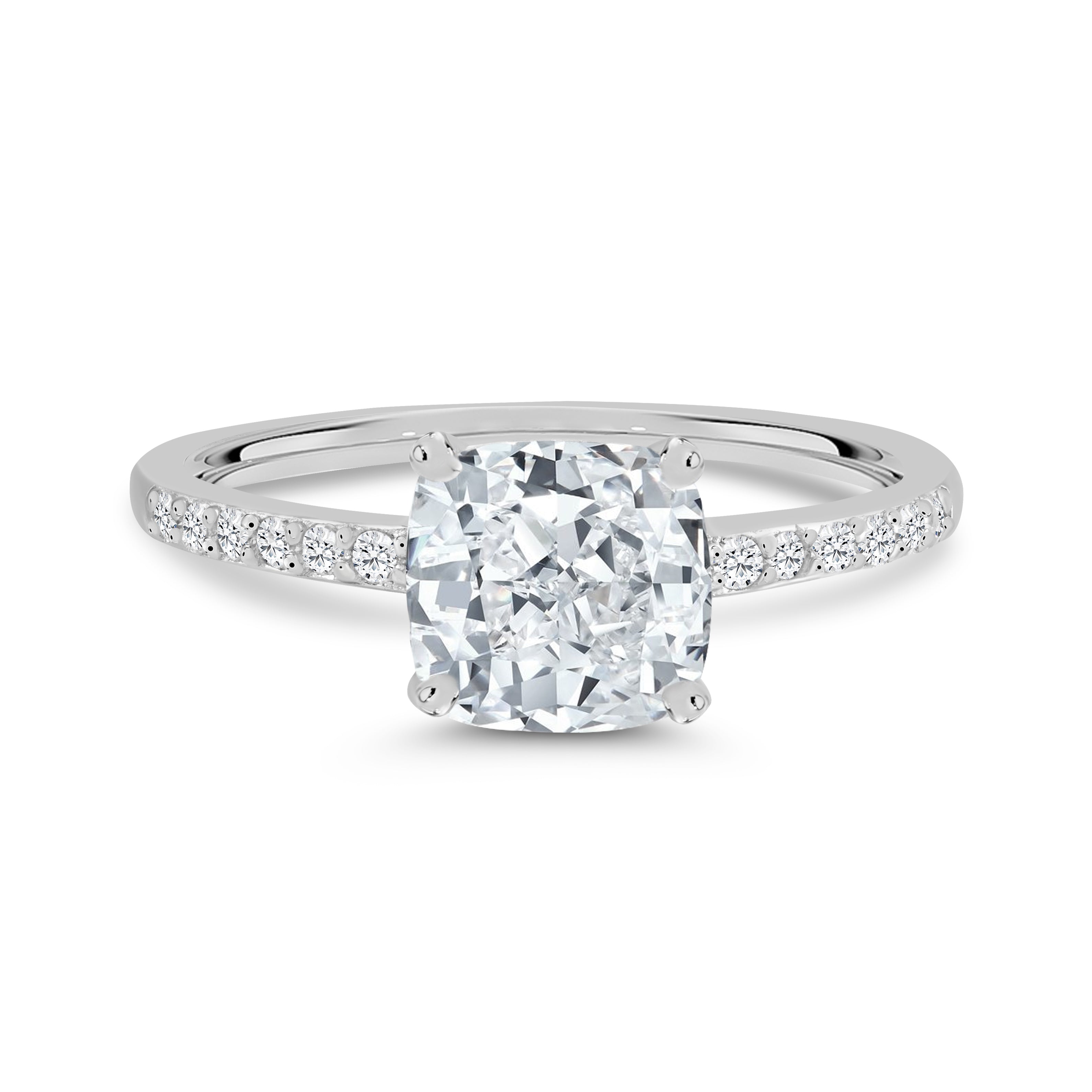 Ethereal Glow Moissanit Ring