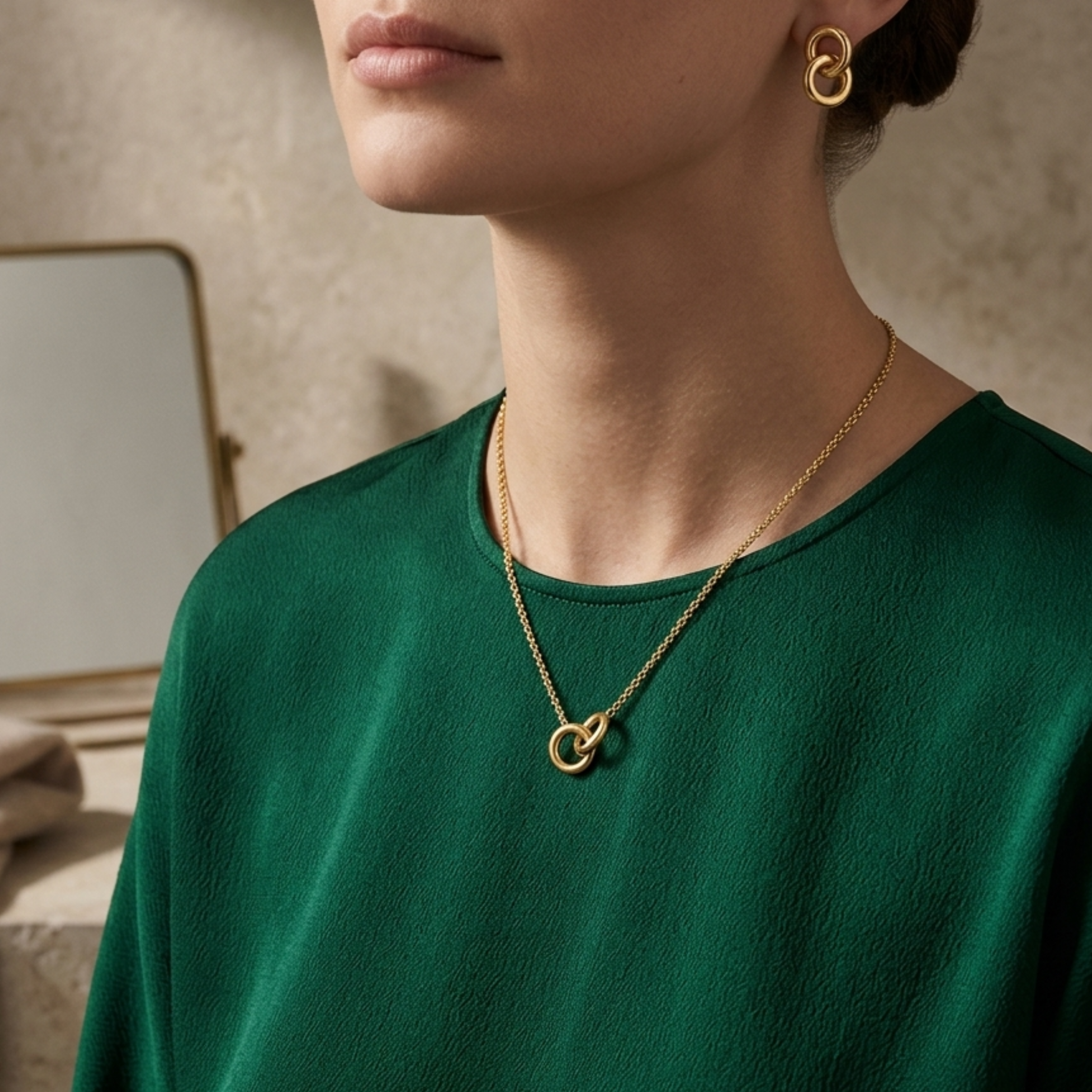 Veloure InterLock Goldkette