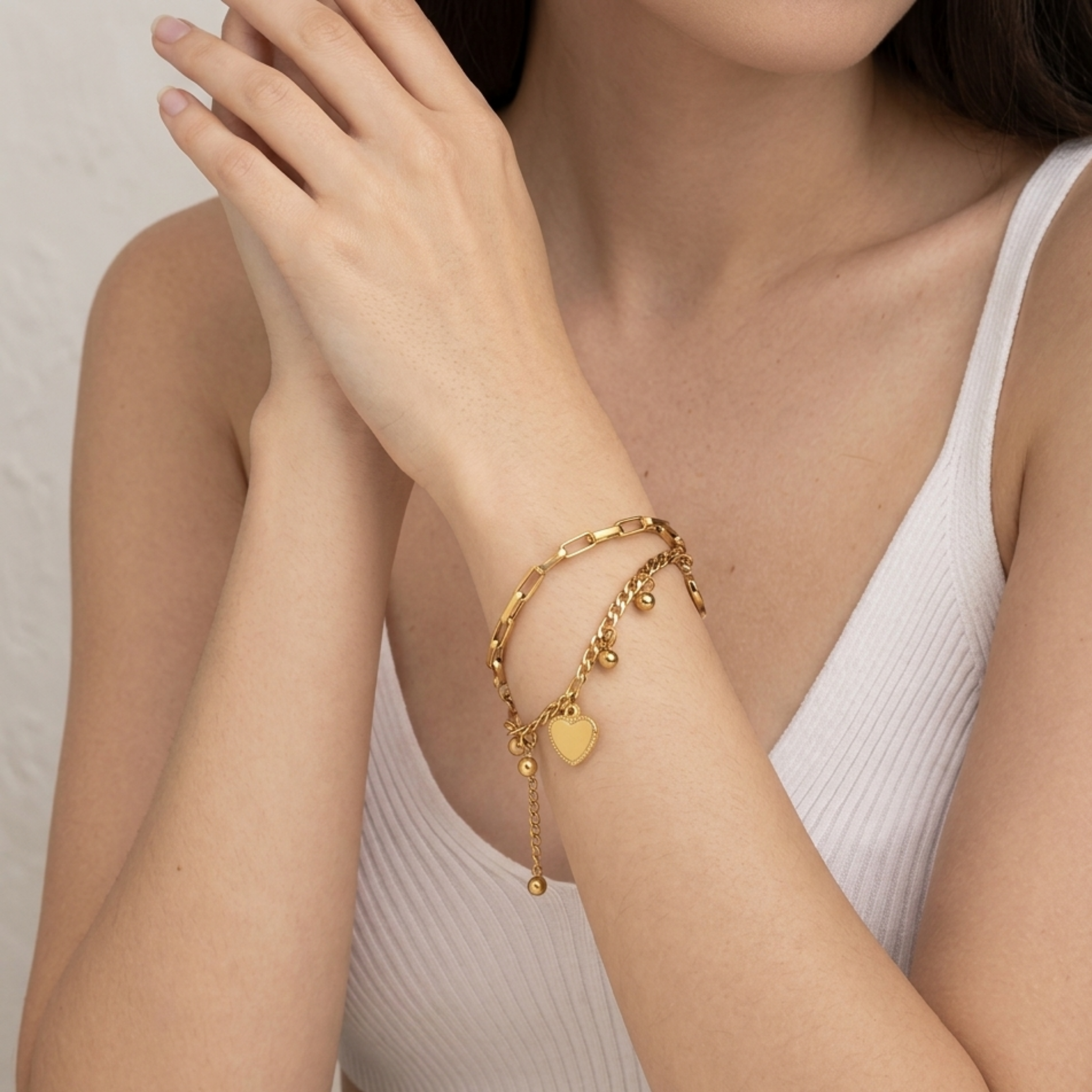 Thalise Heart Gleam Bracelet