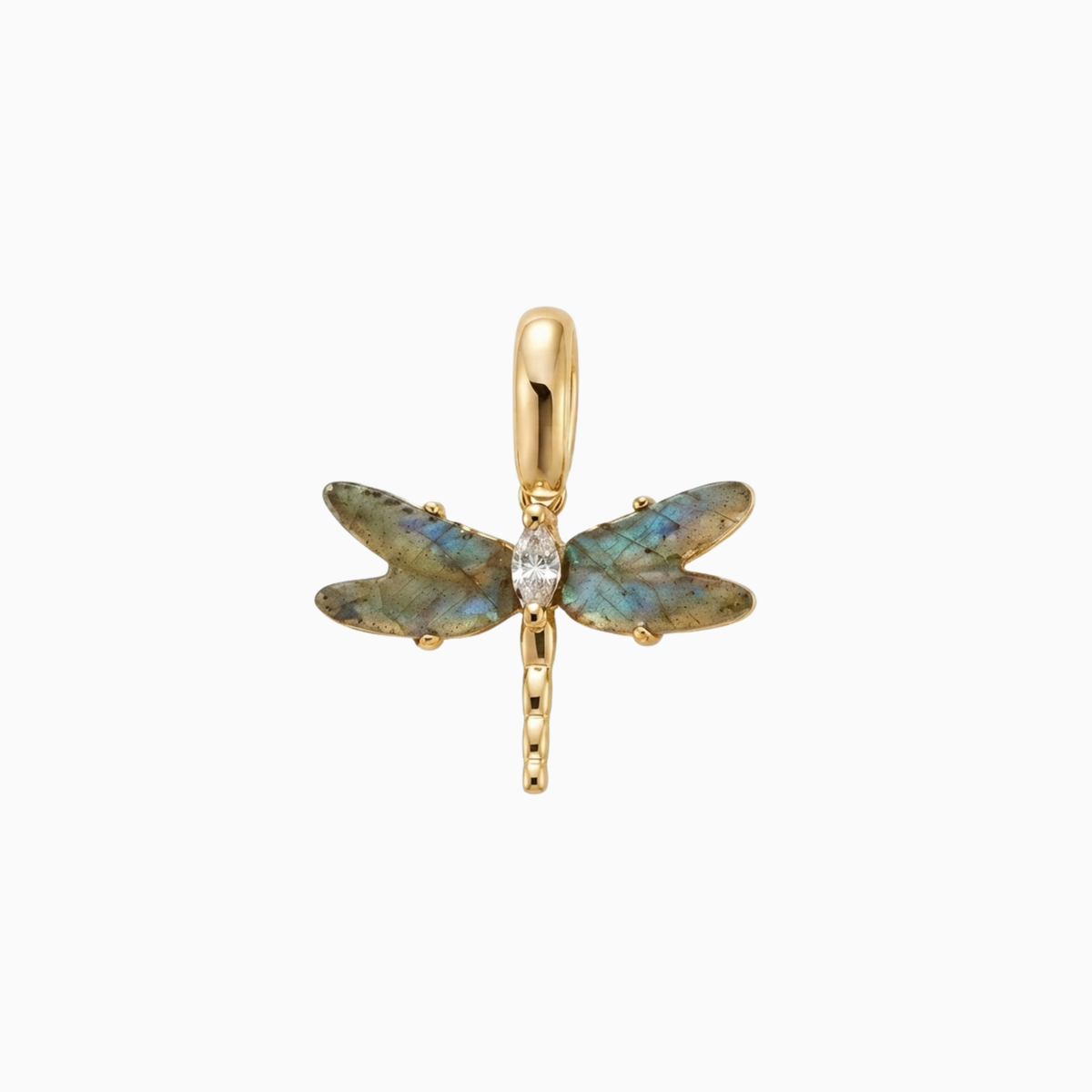 Charms - Eleganter Libellenanhänger