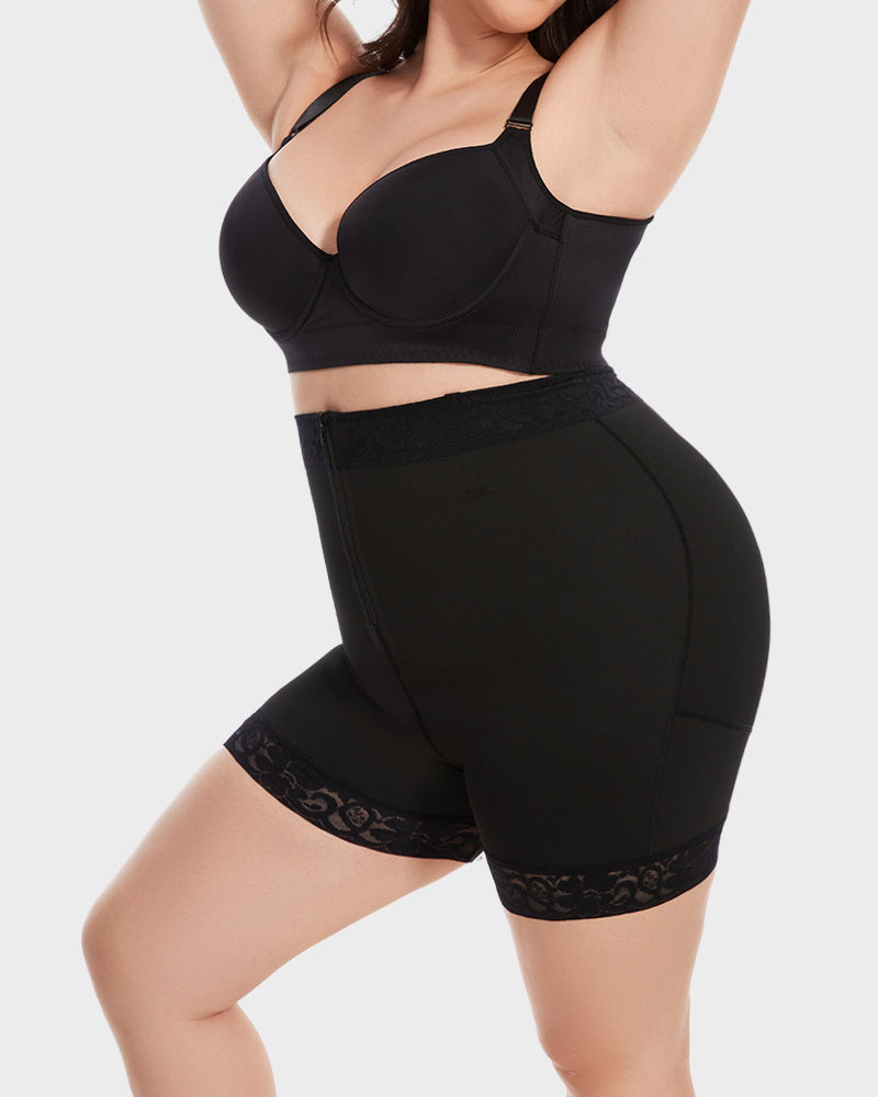 Sculpt & Lift Hochtaillierte Nahtlose Formende Shorts
