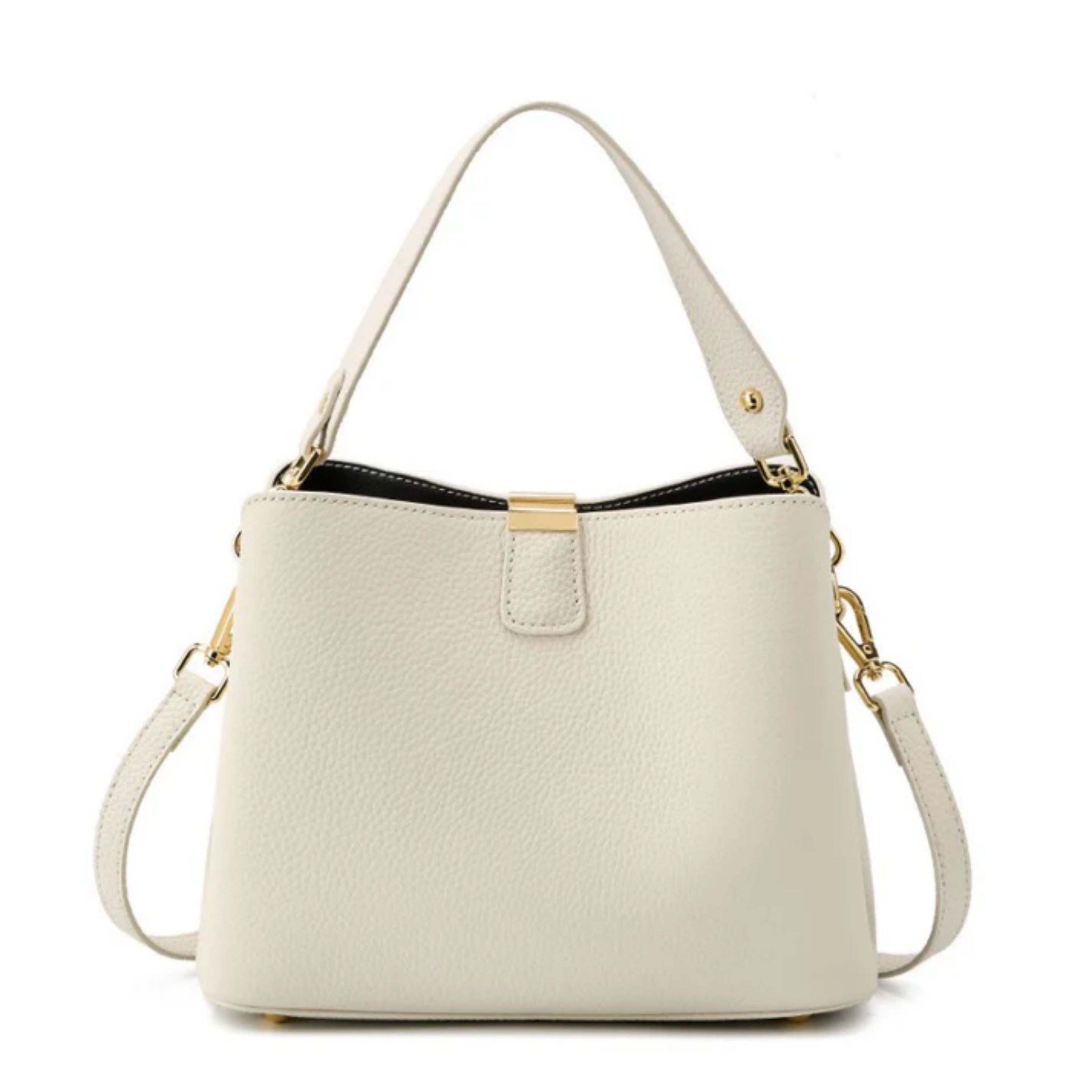 Verona Genuine Leather Bucket Handbag