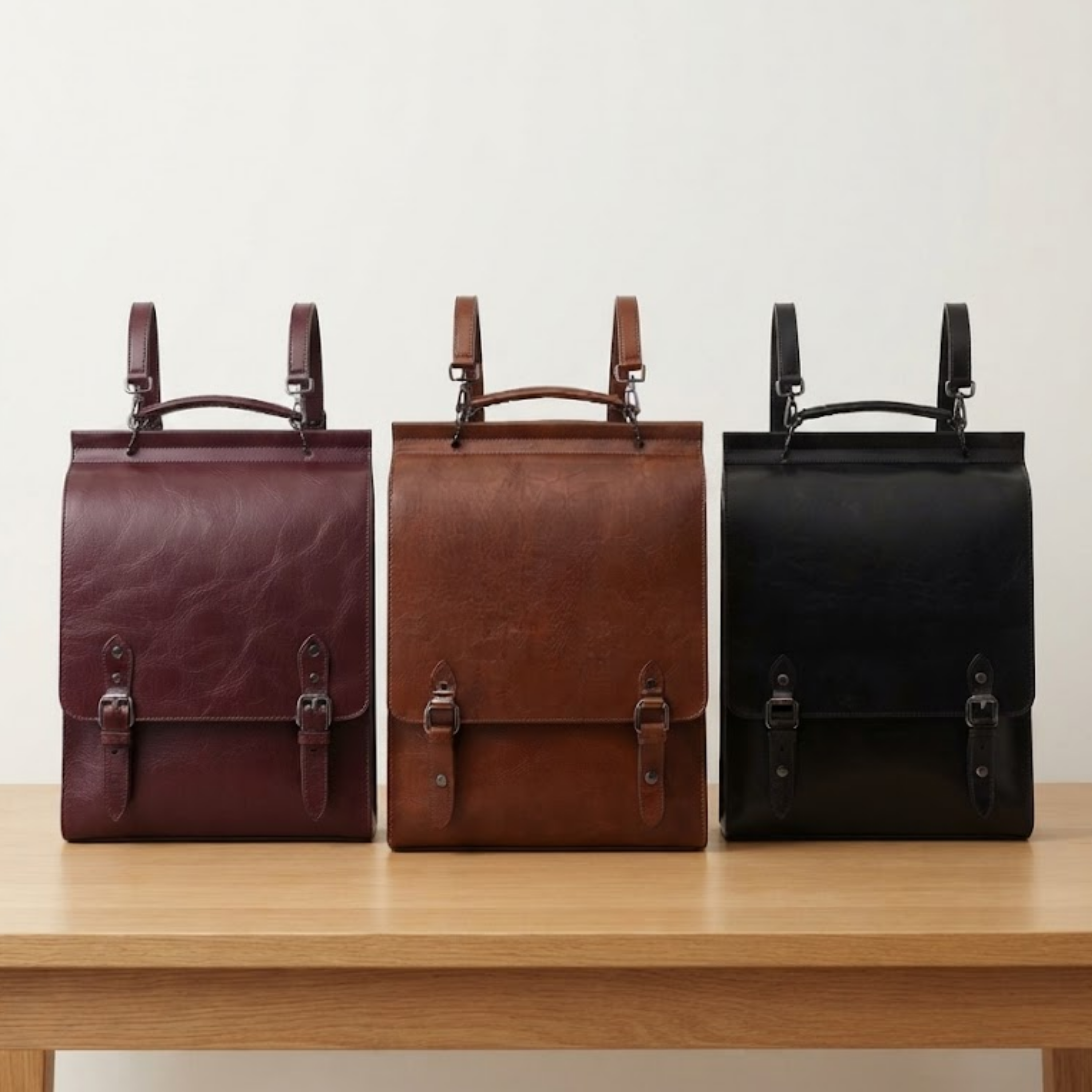 Margaret Vintage Leather Backpack