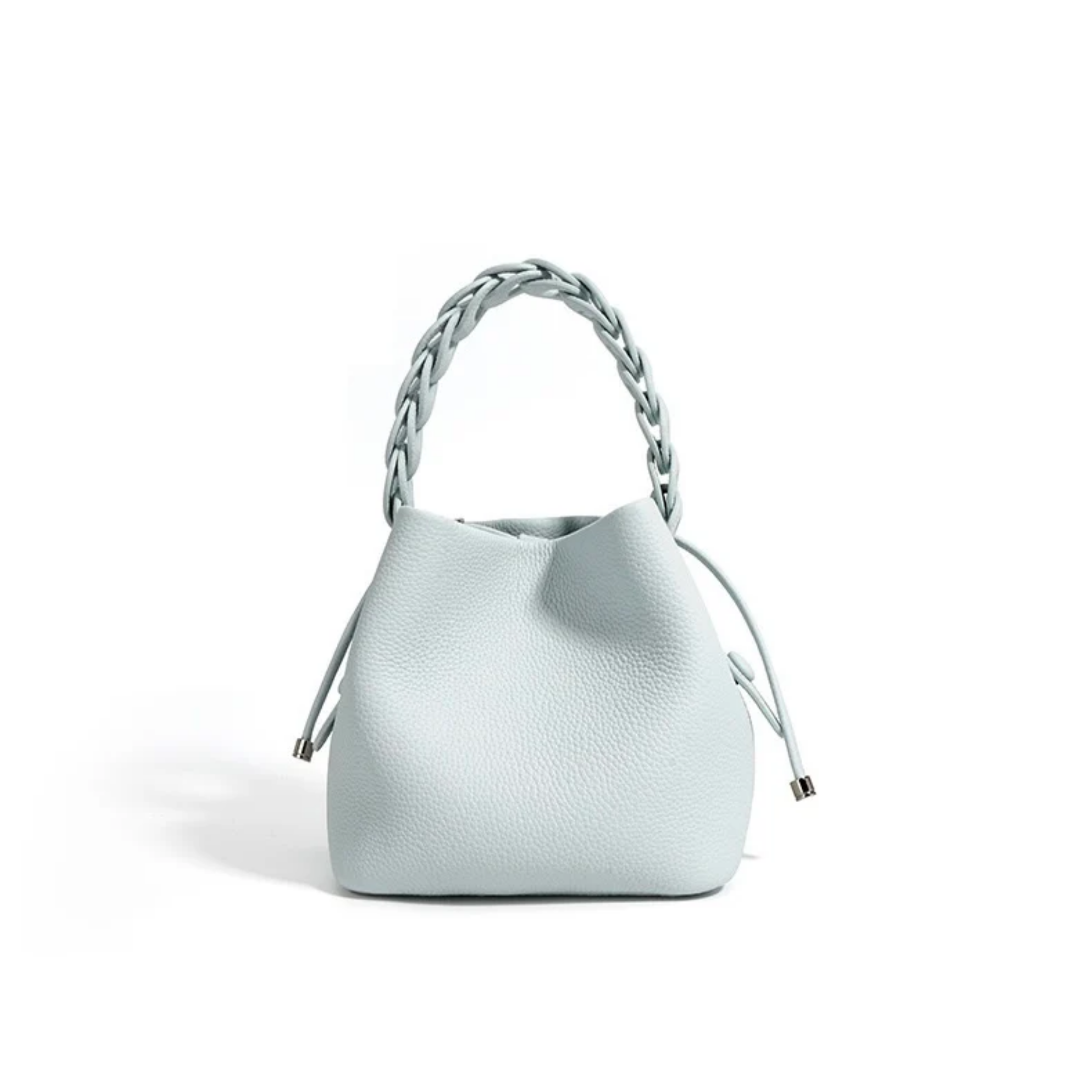 Olythéa Echte Leder Bucket Bag aus hochwertigem Narbenleder
