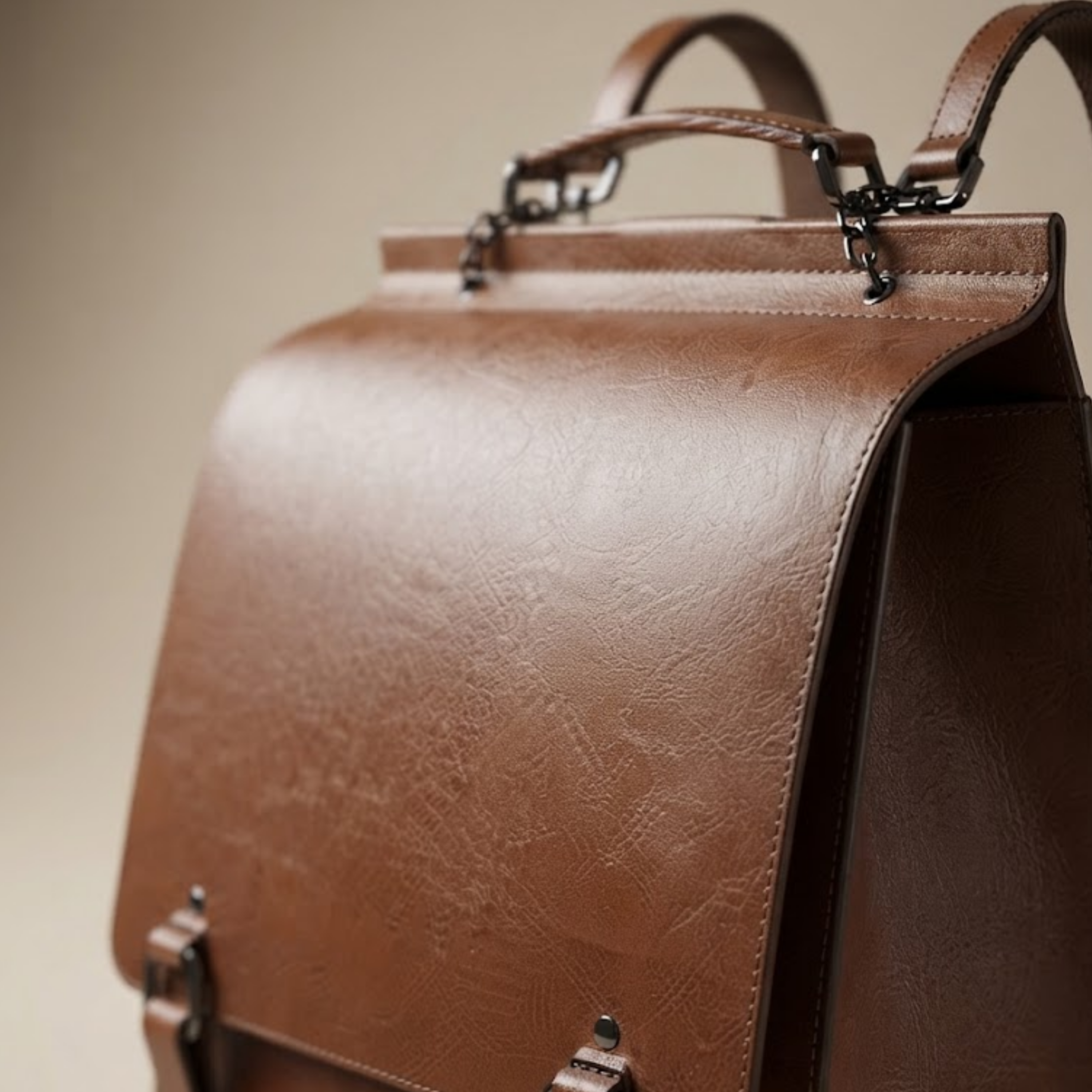 Margaret Vintage Leather Backpack