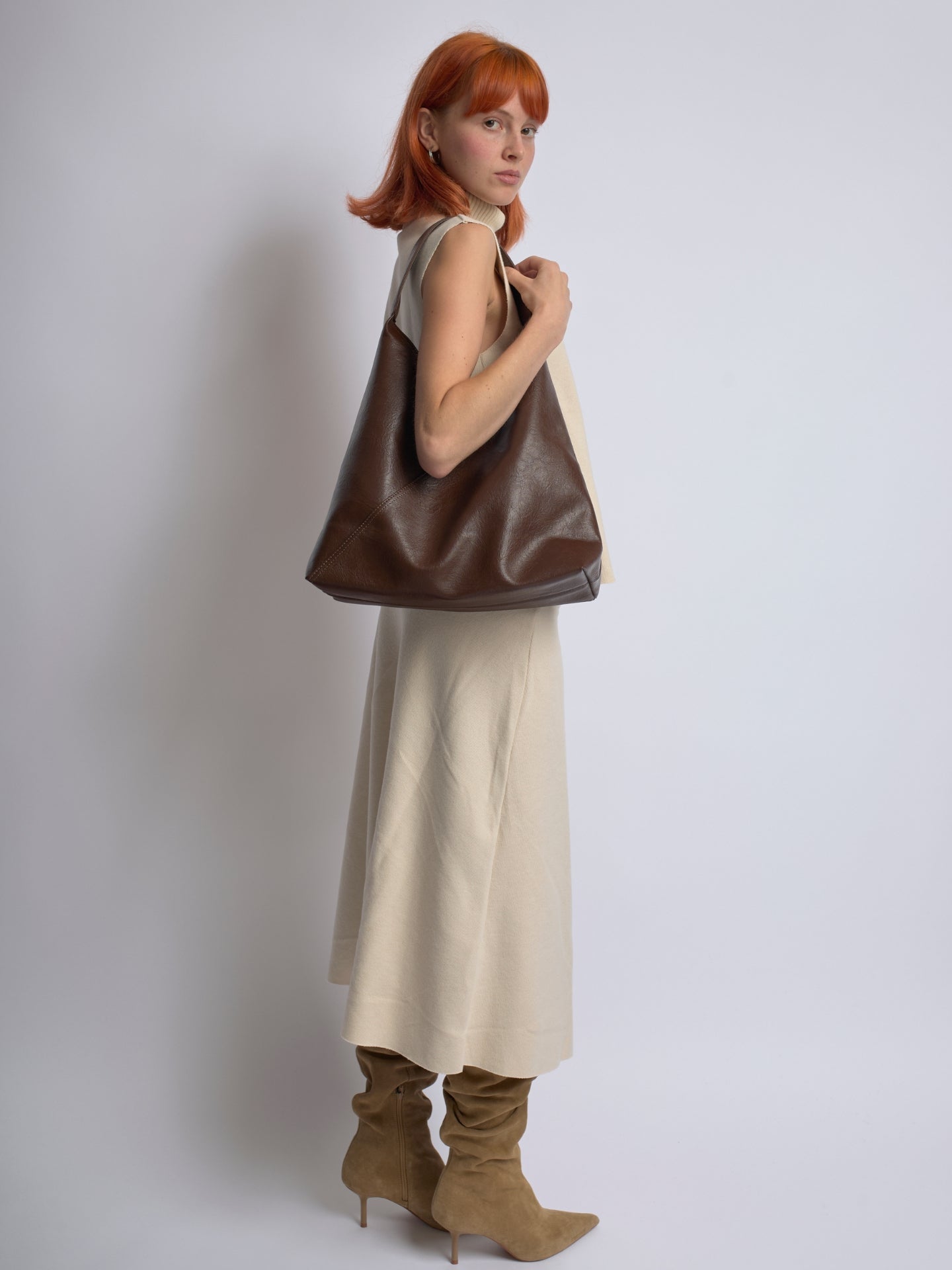 Olivia Leather Shoulder Bag