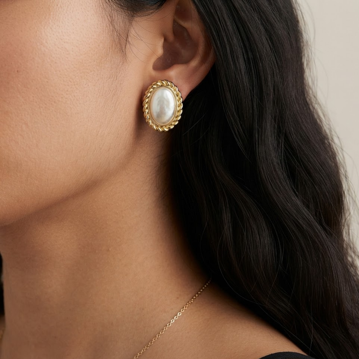 Statiana Pearl Éclipse Earrings