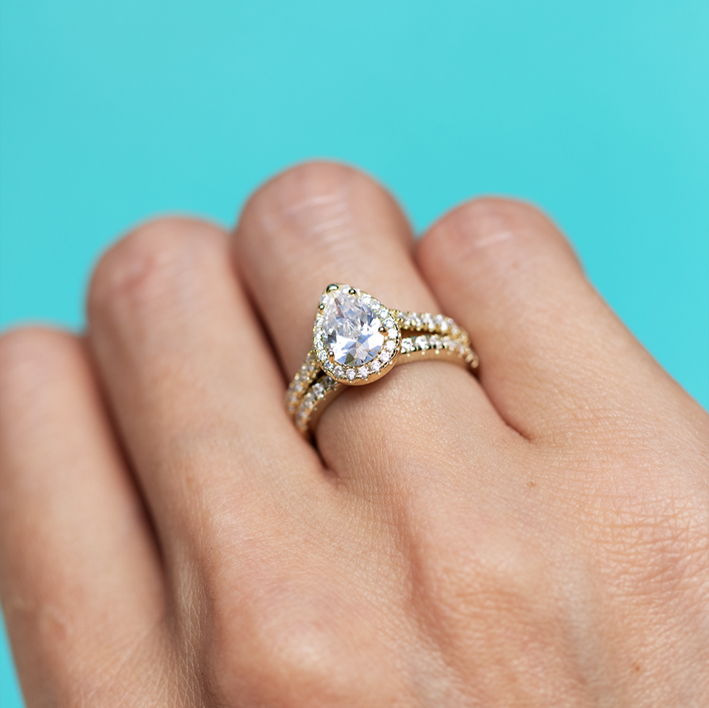 Isabella Moissanit Ring