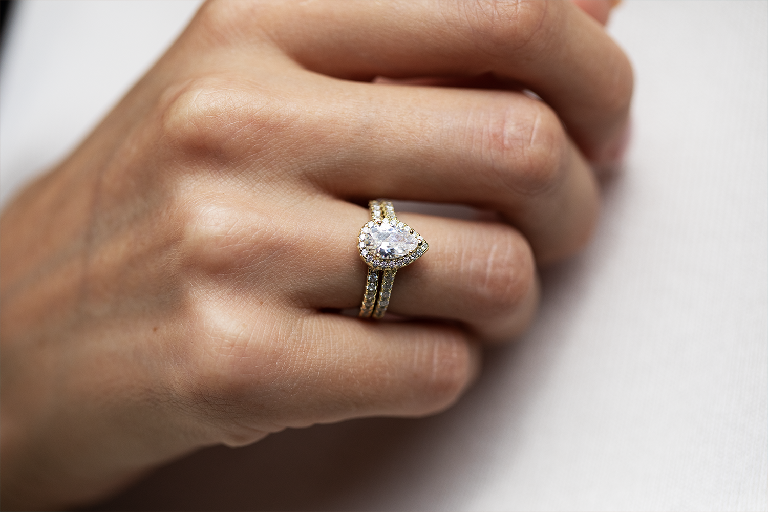 Isabella Moissanit Ring