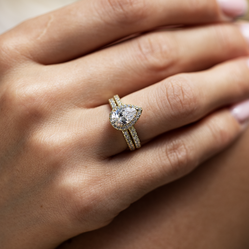 Isabella Moissanit Ring
