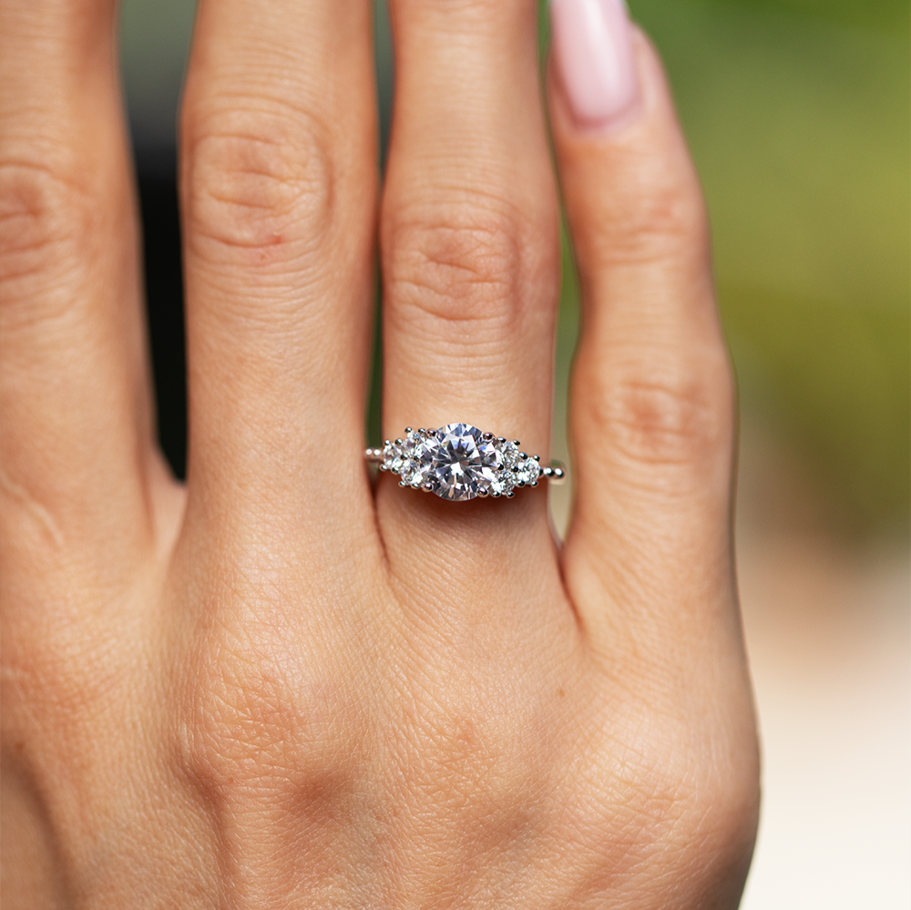 Marcella Moissanit Ring