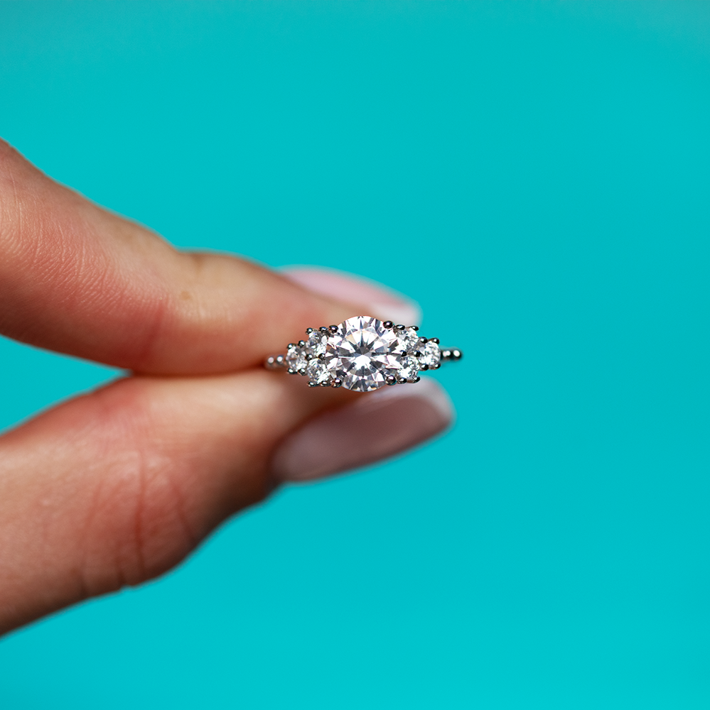 Marcella Moissanit Ring