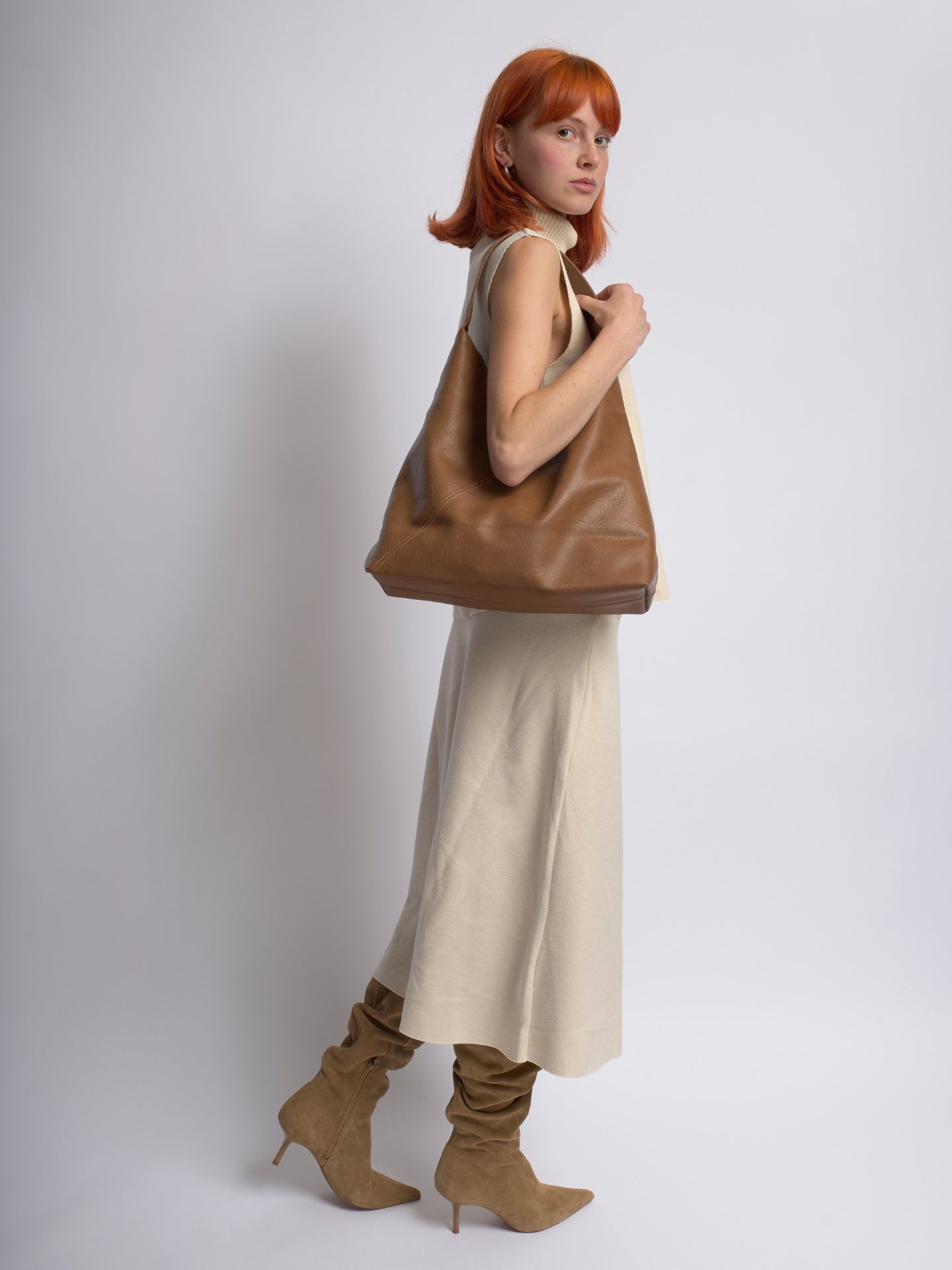 Olivia Leather Shoulder Bag