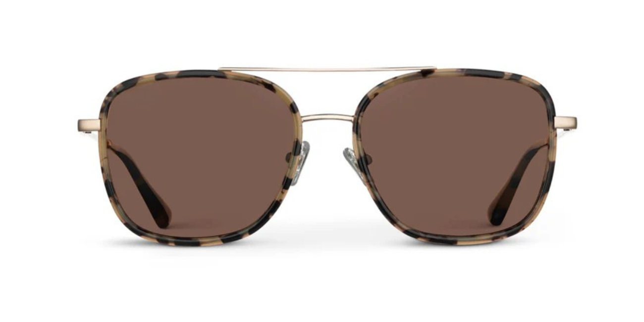 Aurora Luxe polarisierte Aviator-Sonnenbrille