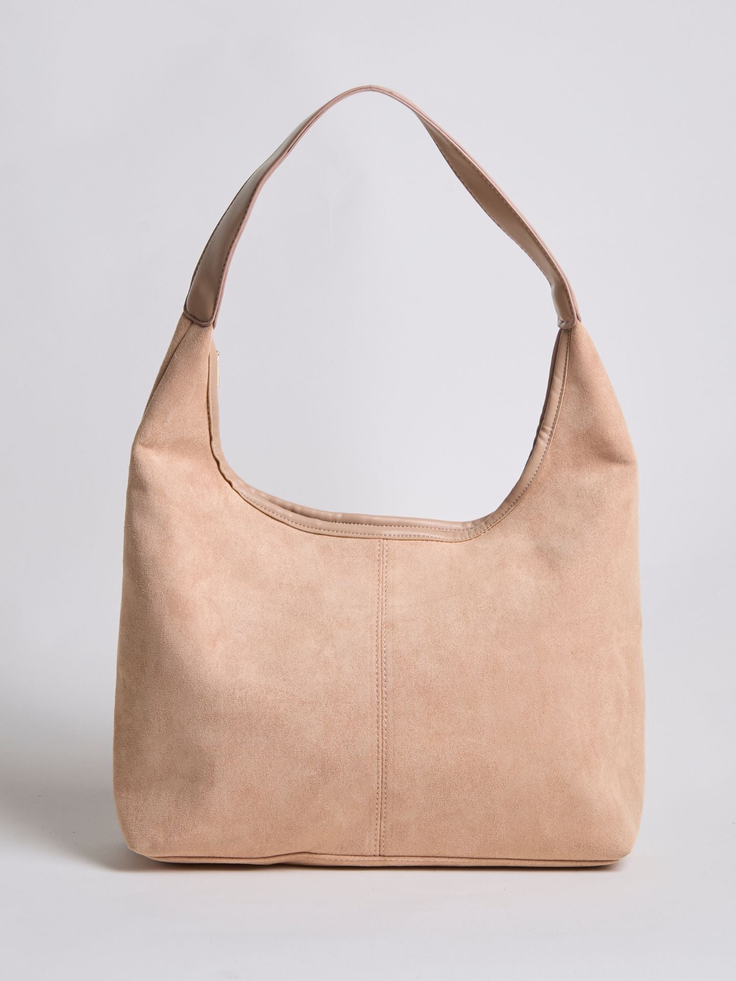Elegante vegane Leder-Halbmond-Tasche