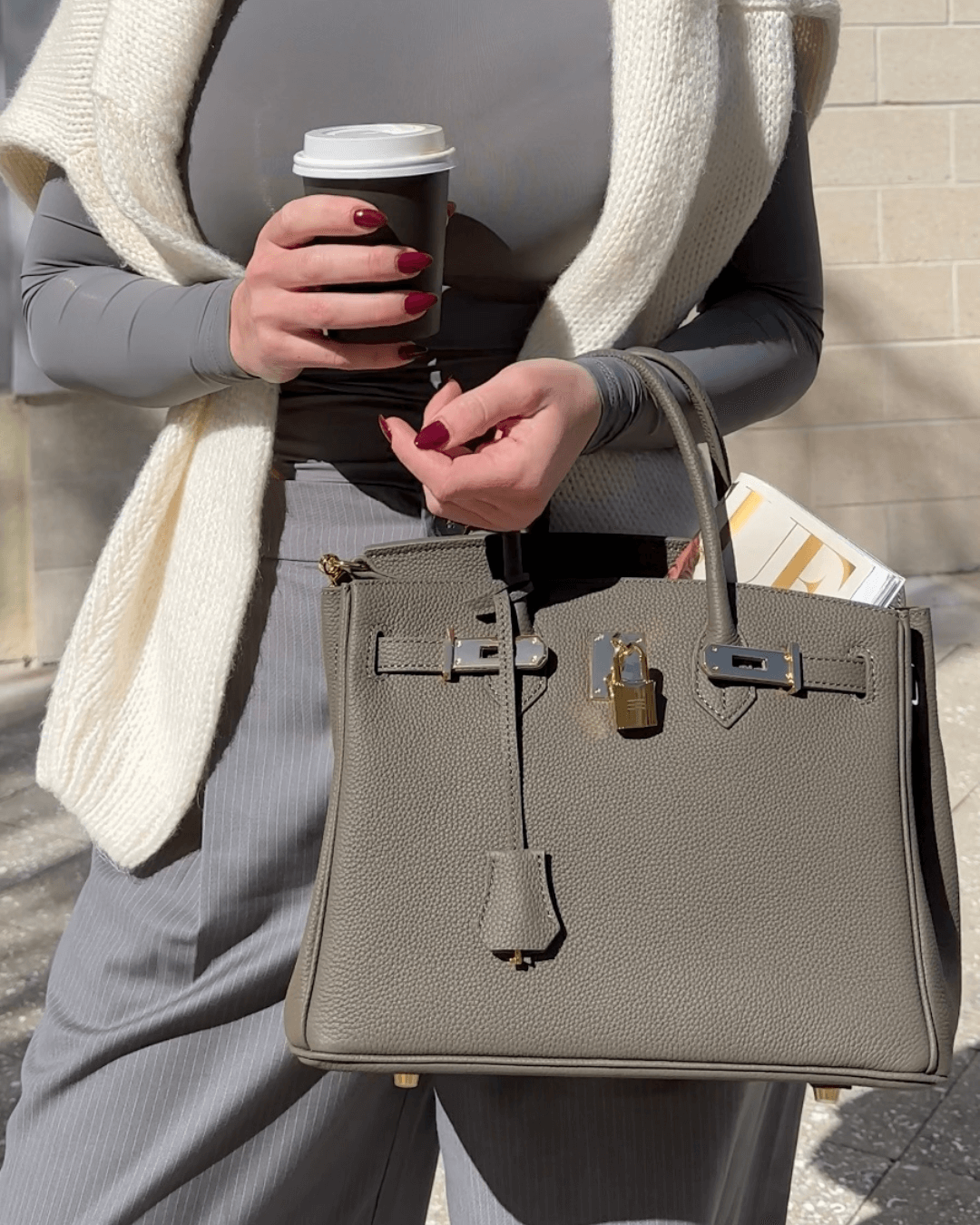 Seraphina Luxe vegane Wildleder-Tasche