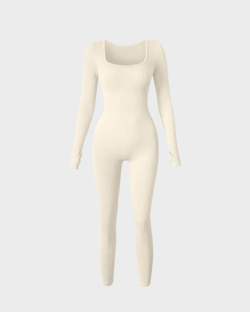 Langarm Vollkörperformende Bodysuit