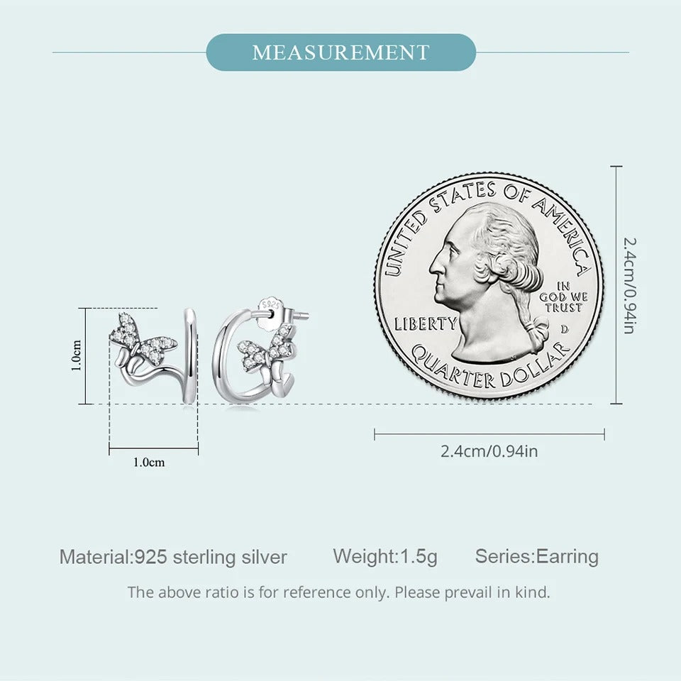 925 Sterling Silver Stud Earrings