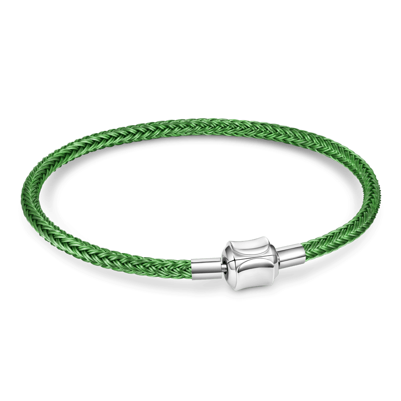 Smaragd Eleganz Charm-Armband