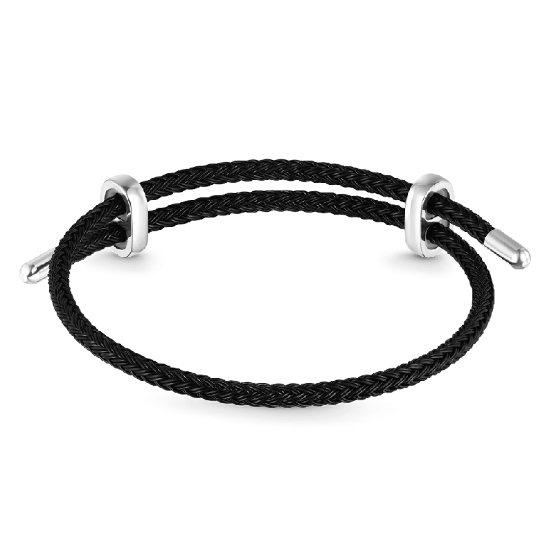 Mitternachts-Eleganz verstellbares Charm-Armband