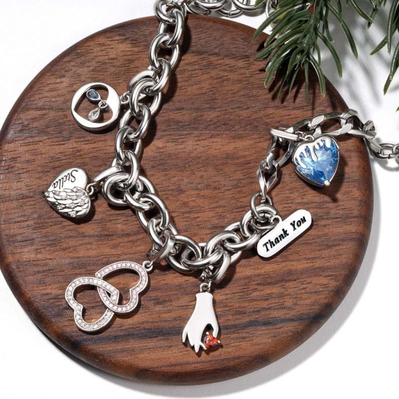 Zeitlose Einheit Gespleißte Gliederkette Armband