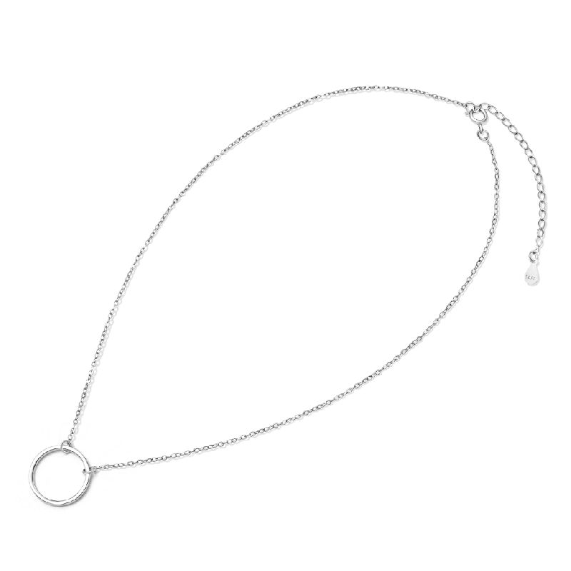 Eternal Harmony Circle Link Necklace