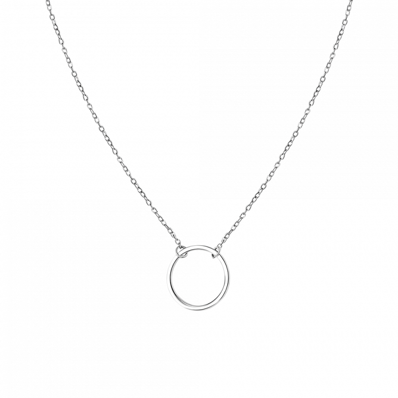 Eternal Harmony Circle Link Necklace