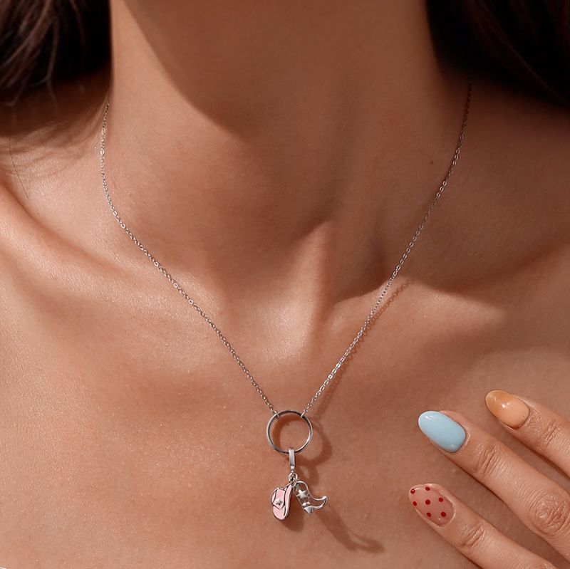 Eternal Harmony Circle Link Necklace